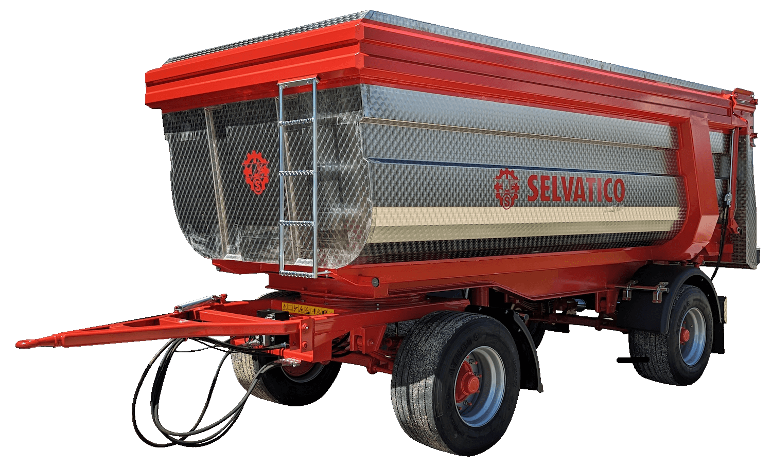 R14TP-vasca-inox-rosso-e-grigia-davanti-selvatico-rimorchi